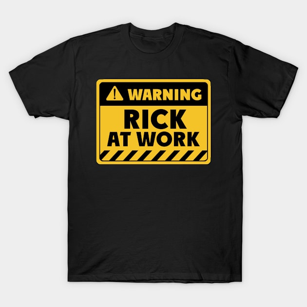 Rick at work T-Shirt by EriEri